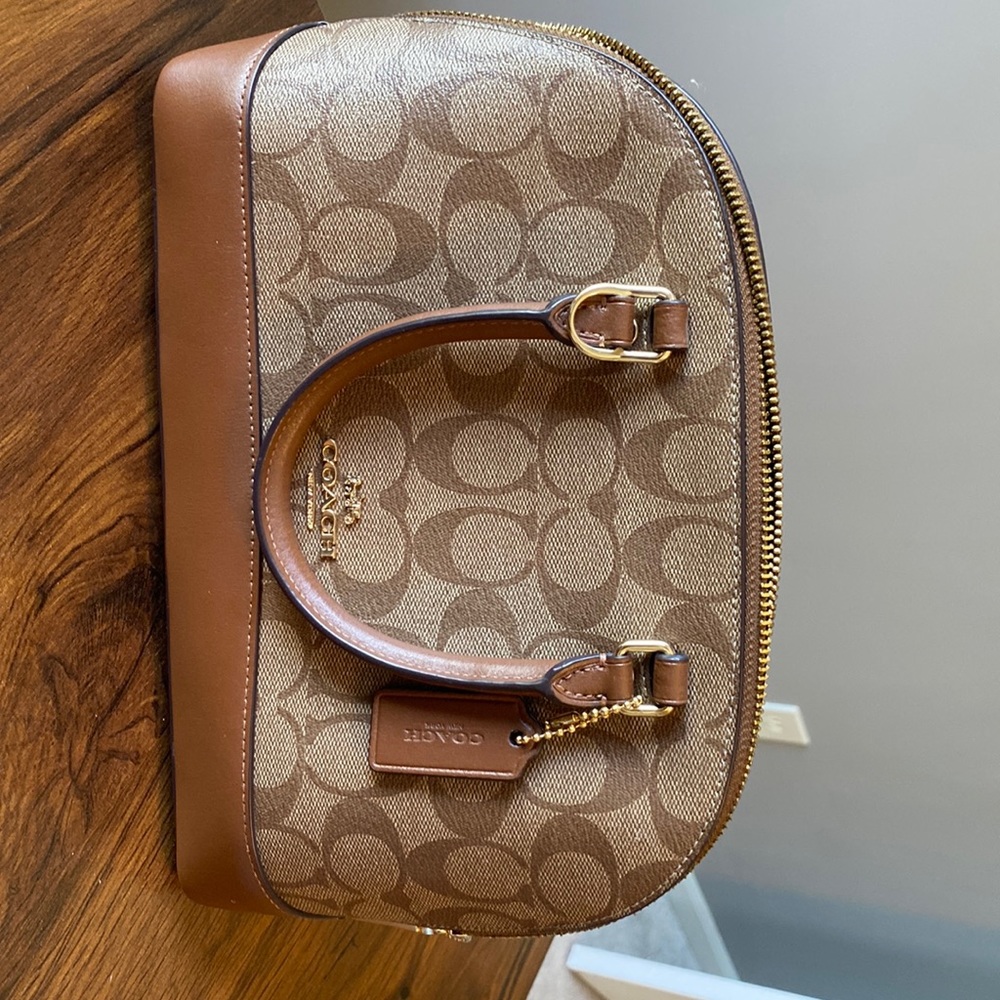 ⭐️Coach Mini Sierra Signature Dome Satchel